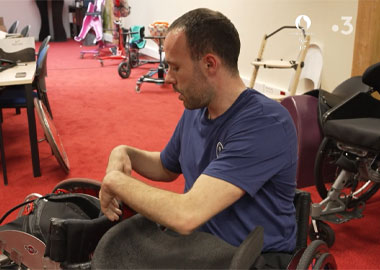 Aux Jeux, Citoyens : Jonathan, Capitaine de l’Équipe de France de Rugby Fauteuil, en visite à Saumur